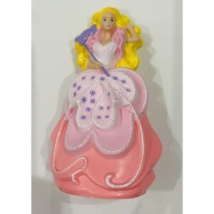 1991 McDonald's Happy Meal Toy Mattel Pink Princess Godmother Barbie Cake Topper